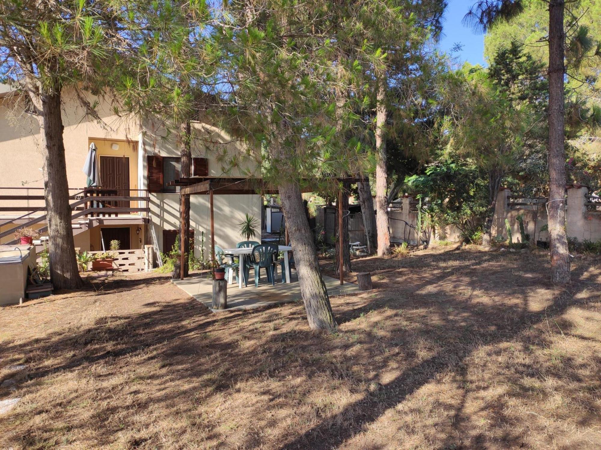 Casa Sonia Lejlighed Porto Pino Eksteriør billede