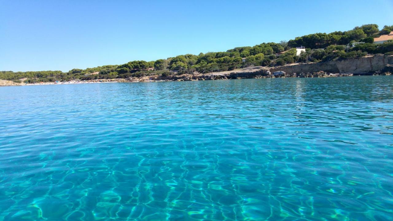Casa Sonia Lejlighed Porto Pino Eksteriør billede